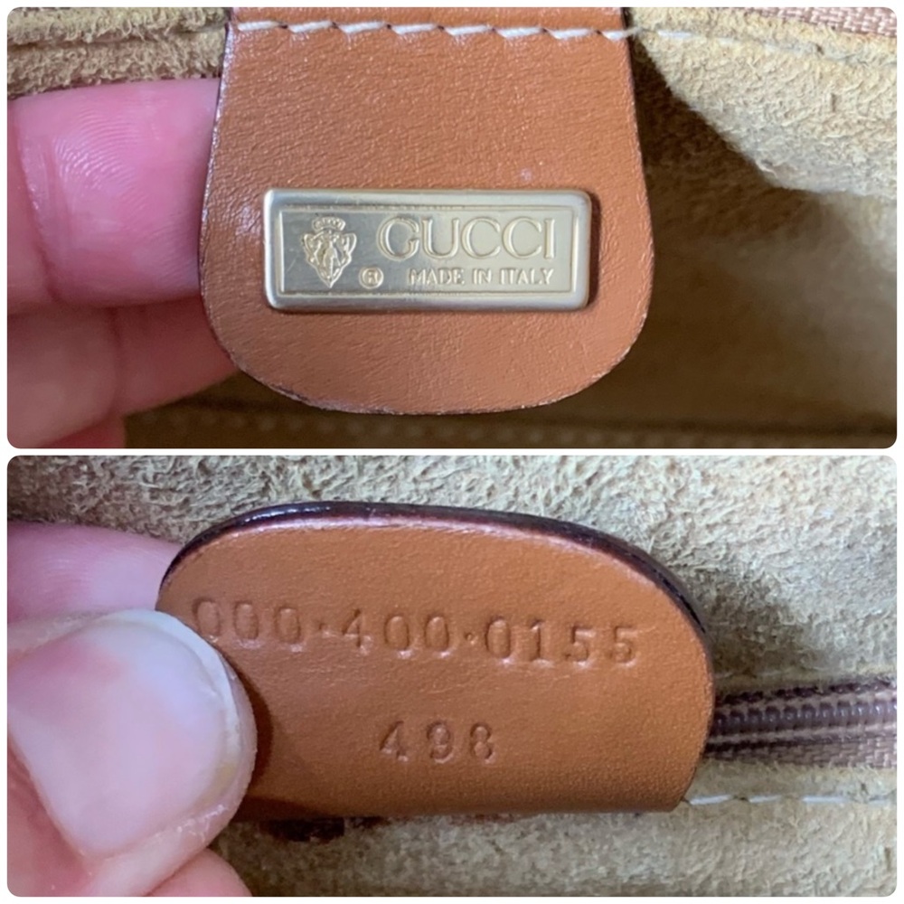 (2) RARE GUCCI 80s Trunk Croc - Picture 3 of 16